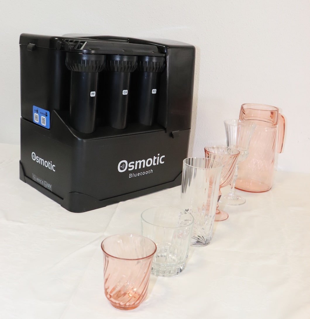 máquina de filtragem de água doméstica Osmotic Bluetooth